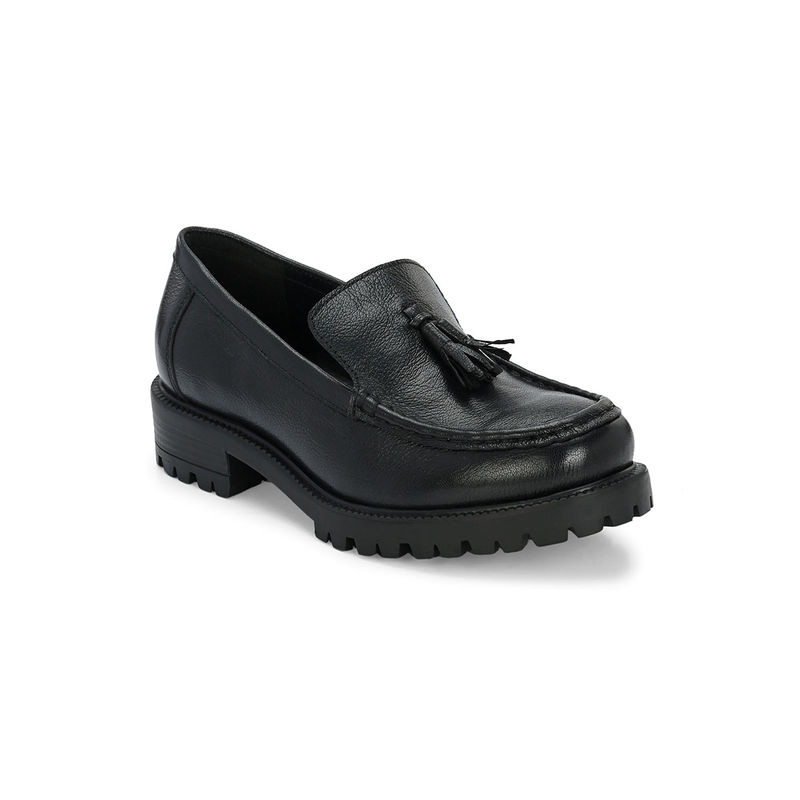 CARLO ROMANO Black Colour Loafer for Women (UK 4)