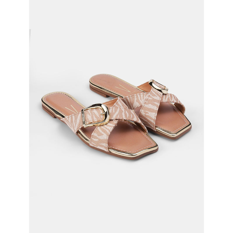 Vizzano Women Casual Slip On Flats Beige (EURO 36)