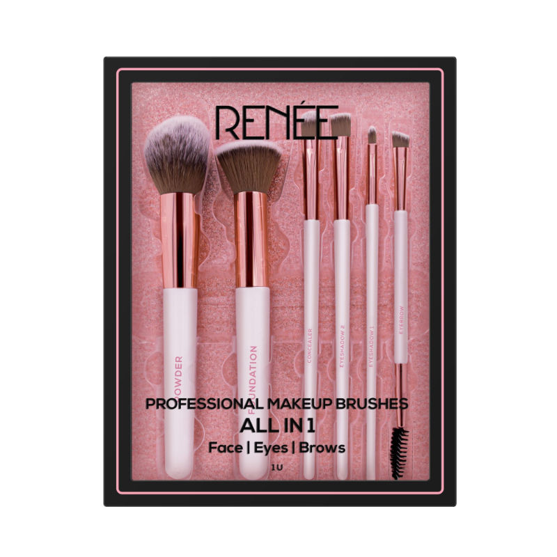 Renee Cosmetics All In 1 Professional Makeup Brush Set Of 6 Buy