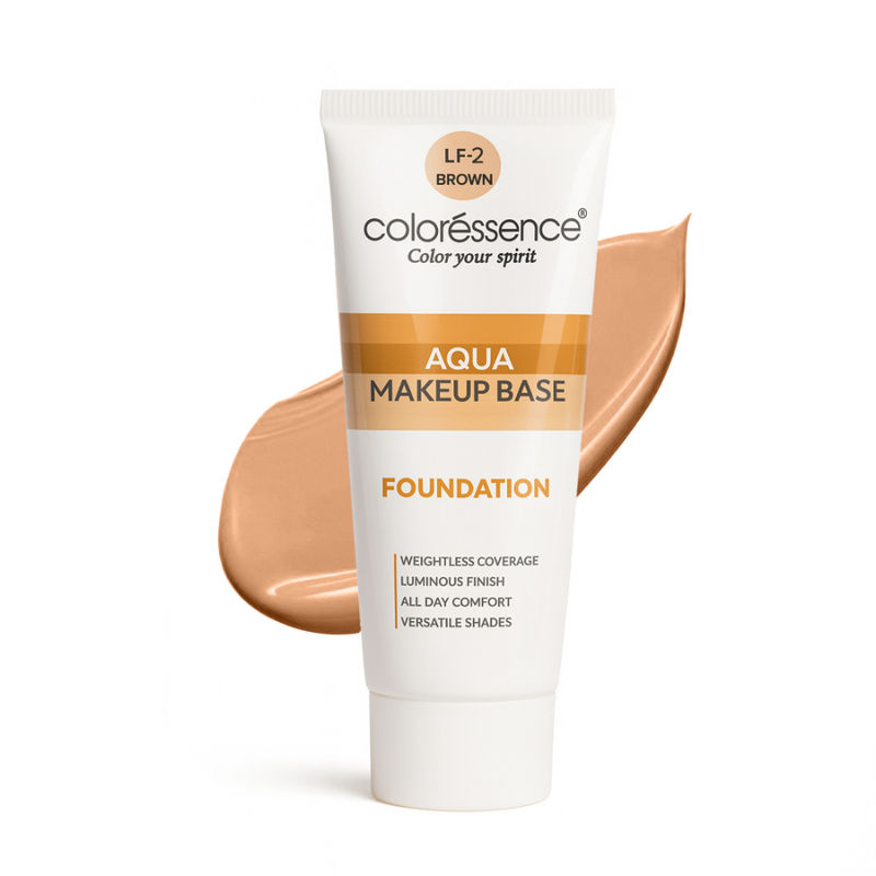 Coloressence Aqua Makeup Base Foundation - Brown