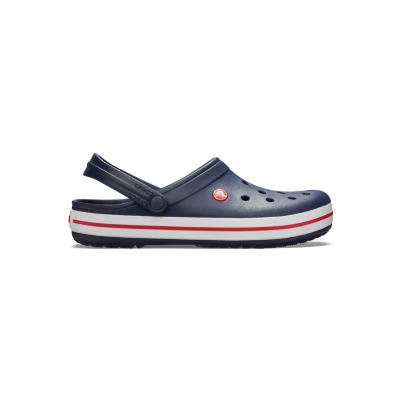 Crocs Unisex CROCBAND Navy Blue Clogs (UK 6)