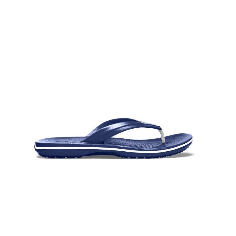 Crocs Unisex CROCBAND Flipflops Navy Blue (UK 7)