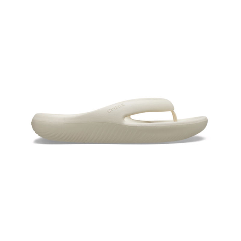 Crocs Unisex MELLOW Flipflops BONE Cream (UK 4)