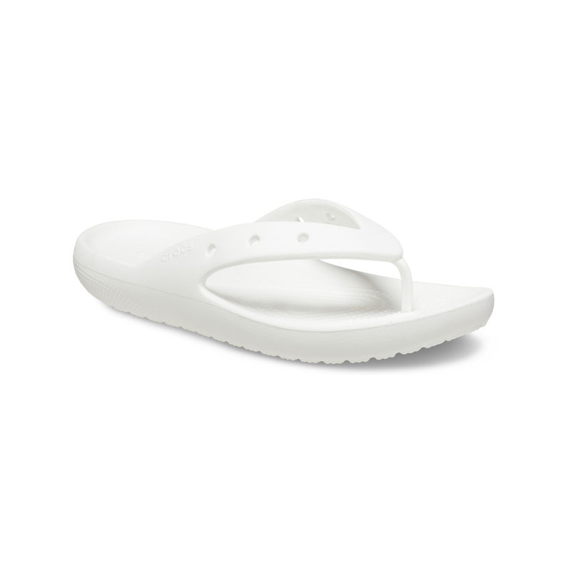 Crocs Unisex CLASSIC FLIPV2 White (UK 8)