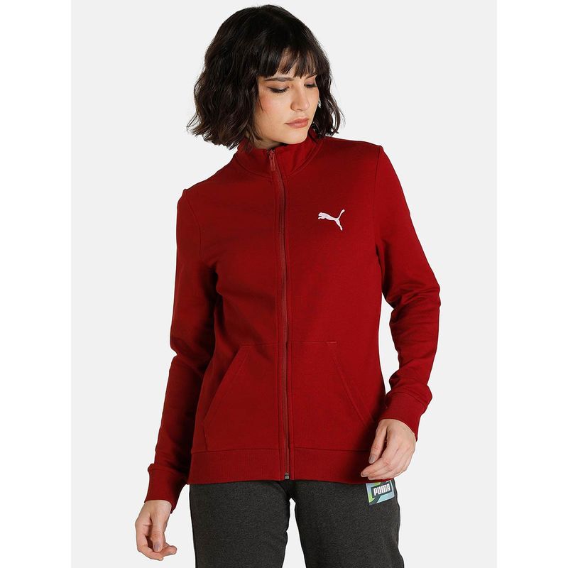 Puma Graphic Womens Red Jacket (XS)