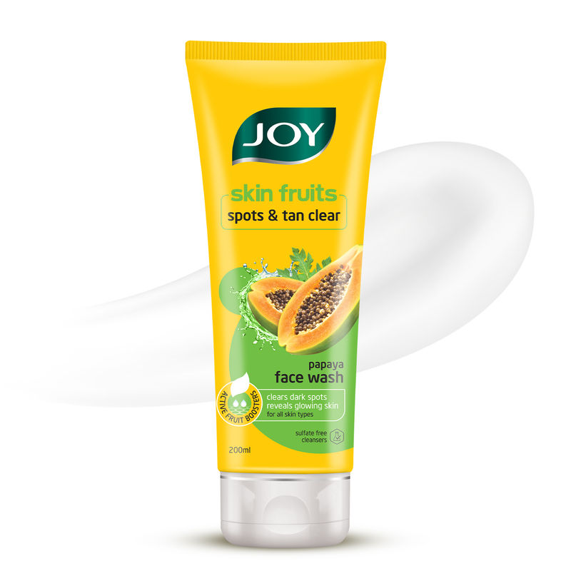 Joy Skin Fruits Spots & Tan Clear Papaya Face Wash