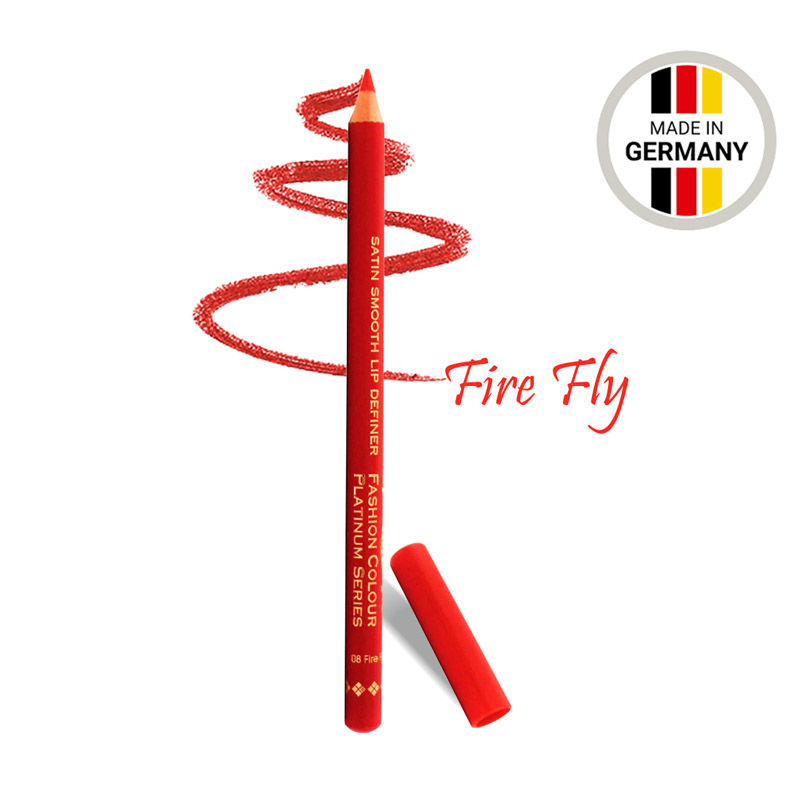 FASHION COLOUR Satin Smooth Lip Definer - 08 Fire Fly