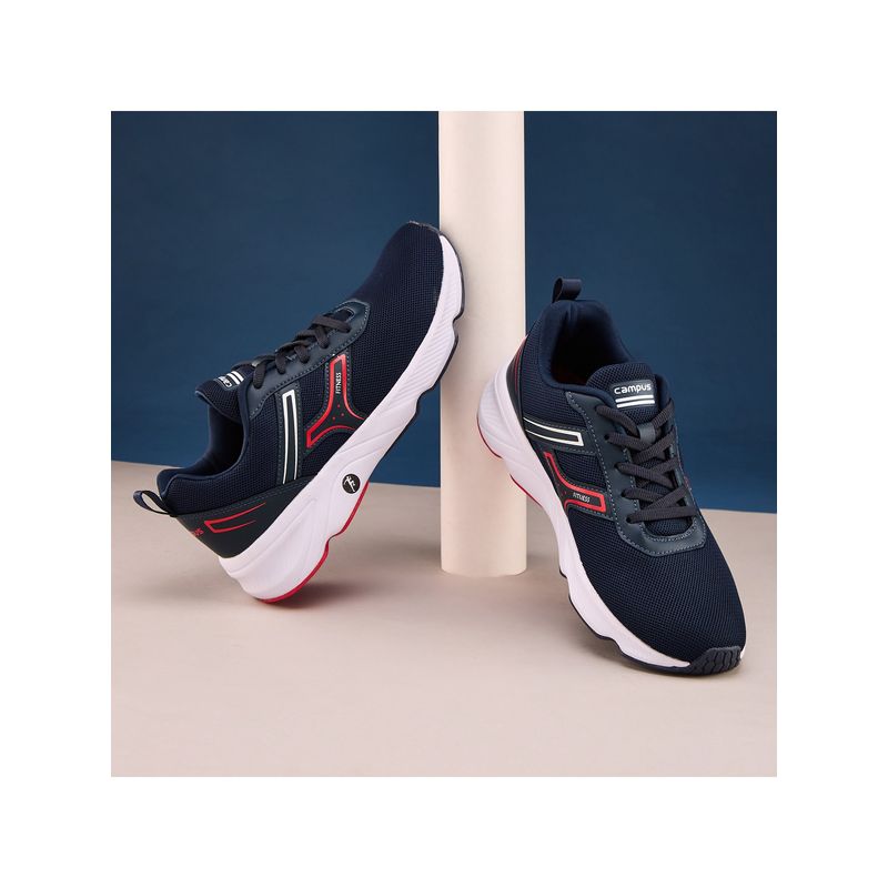 Campus Hurricane Navy Running Shoes (UK 7)