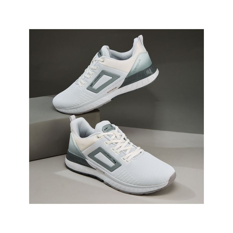 Campus EVOK White Running Shoes (UK 9)