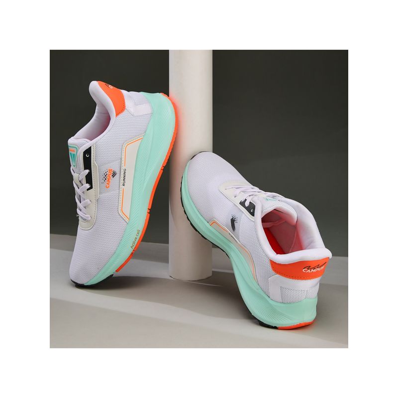 Campus Rollz White Men Running Shoes (UK 8)