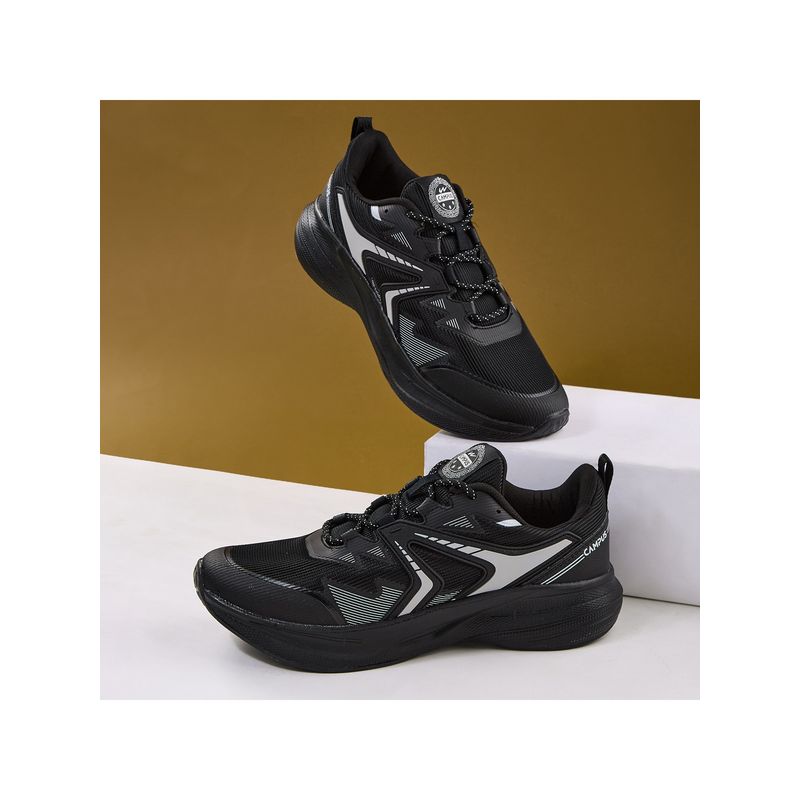 Campus CUSTOM Men Black Sneakers (UK 10)