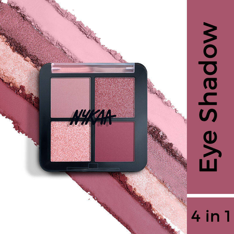 Nykaa Cosmetics 4 in 1 Eyeshadow Palette - Brunch Party
