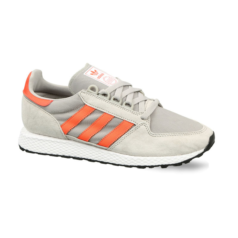 adidas gazelle silver green womens Adidas Forest Grove Black/White