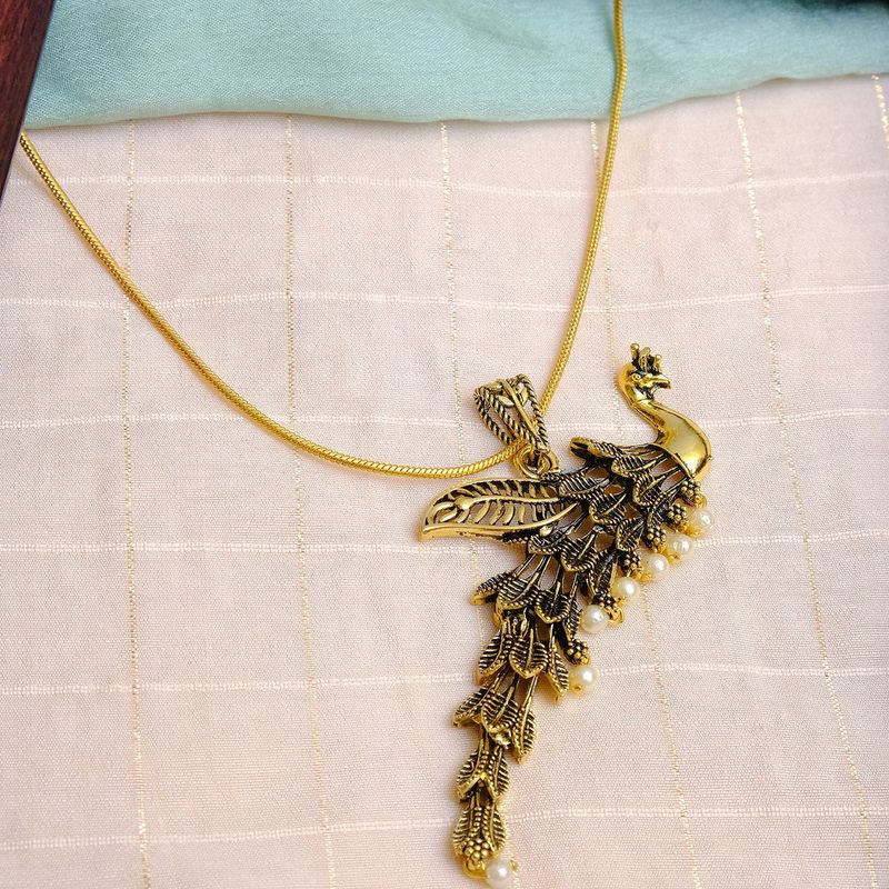 Peacock locket design new arrivals