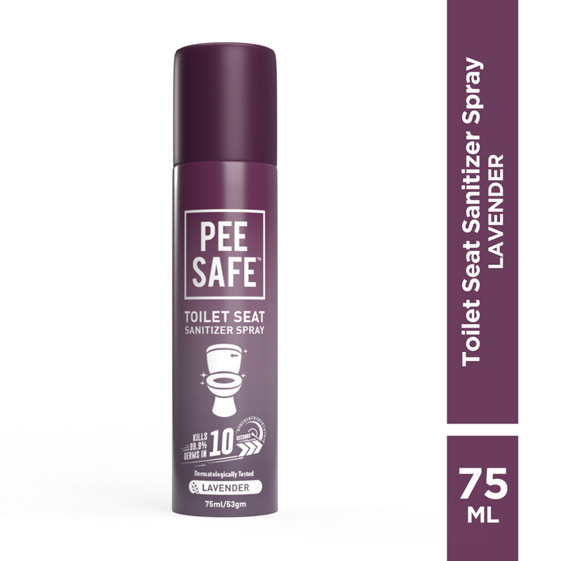 Pee Safe Toilet Seat Sanitizer Spray - Lavender