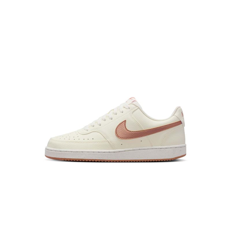 Nike Court Vision Low Next Nature Women White Basketball Shoes (UK 3.5)