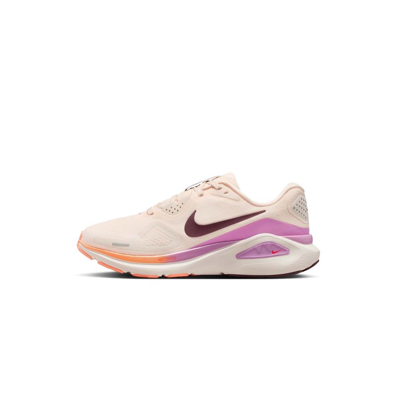 Nike Structure 26 Women Peach Running Shoes (UK 6 (EU 39))