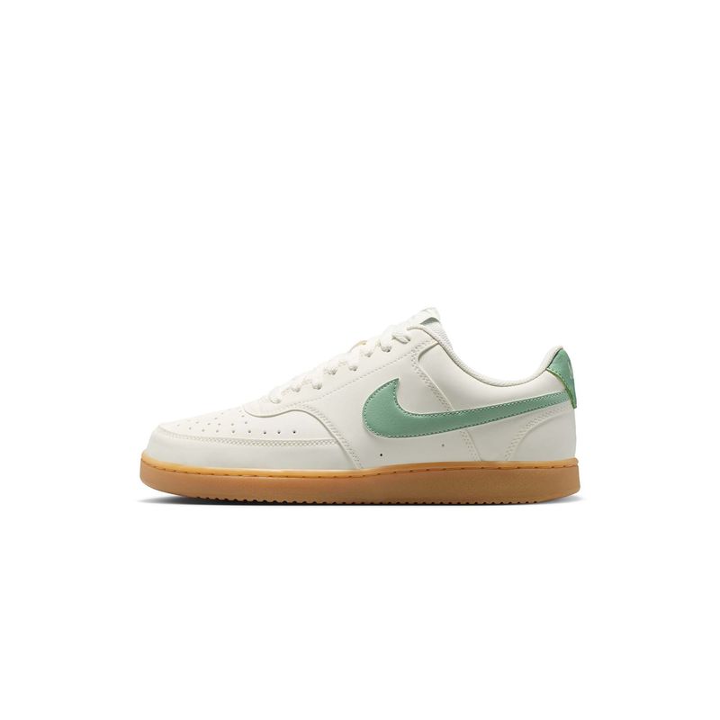 Nike Court Vision Low Men White Basketball Shoes (UK 5.5)