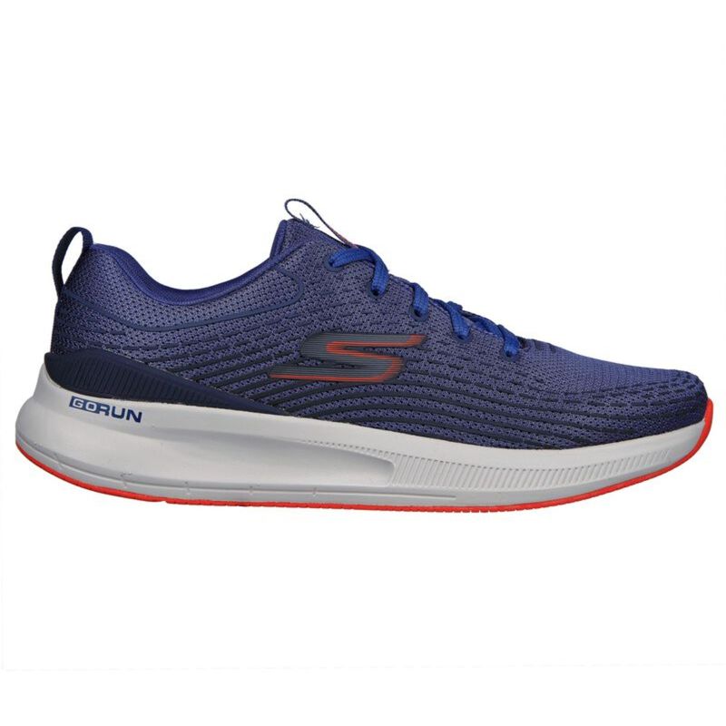 SKECHERS GO RUN PULSE - HAPTIC MOTION Blue Running Shoes (UK 8)