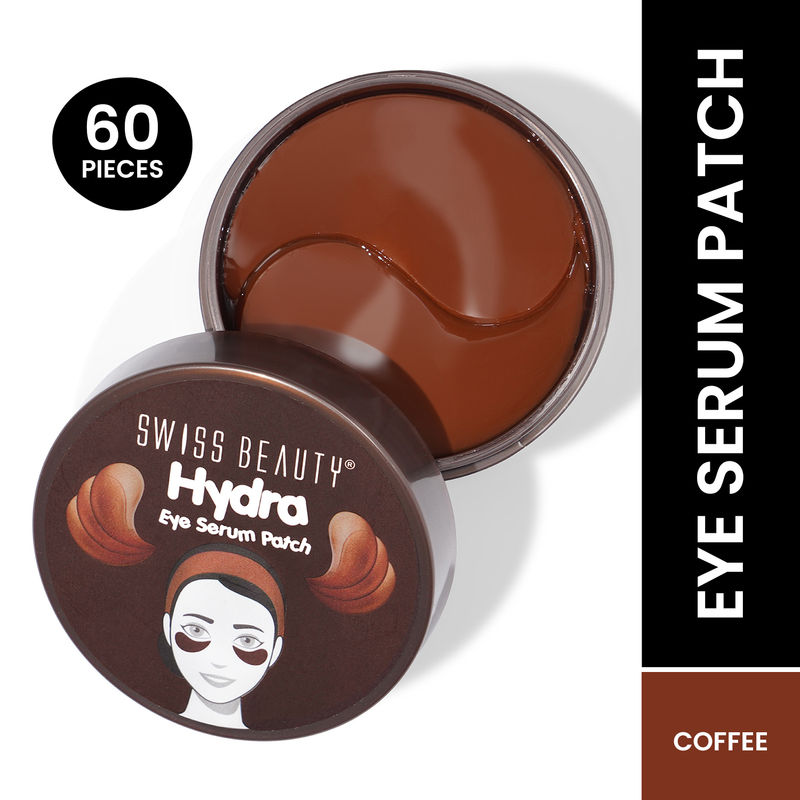 Swiss Beauty Hydra Eye Serum Patches For Dark Circles And Puffiness , Hydrate Skin With Coffee
