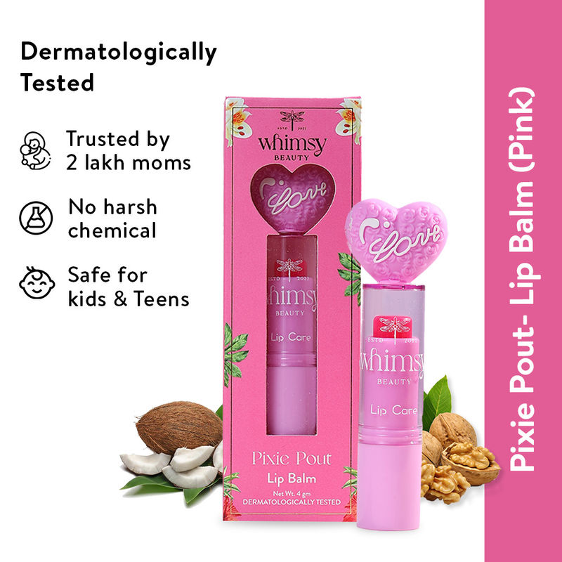 Whimsy Beauty Peach Lip Balm