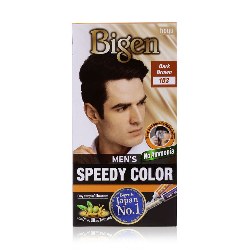 Bigen Men's Speedy Colour - Dark Brown 103