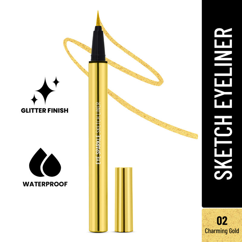 Swiss Beauty Eye Sparkle Sketch Liner - 2 Charming Gold