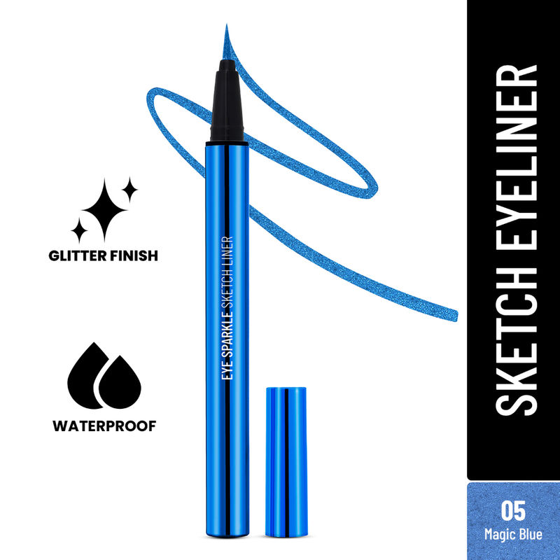 Swiss Beauty Eye Sparkle Sketch Liner - 5 Magic Blue