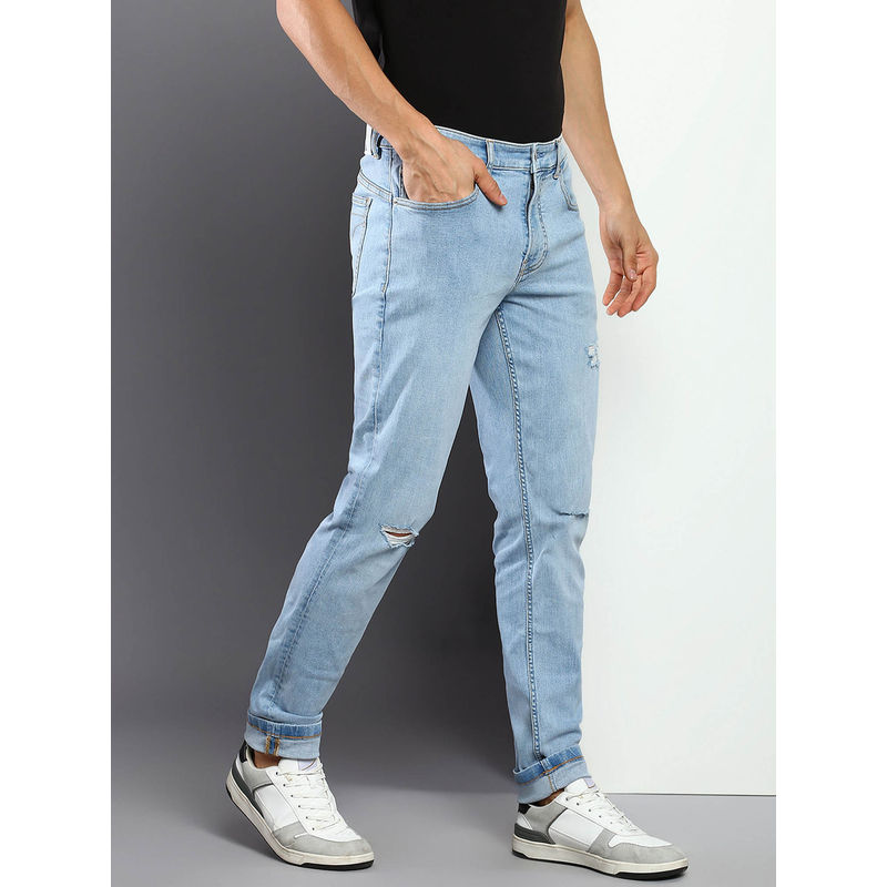 Calvin Klein Blue Cotton Men Jeans main image 0