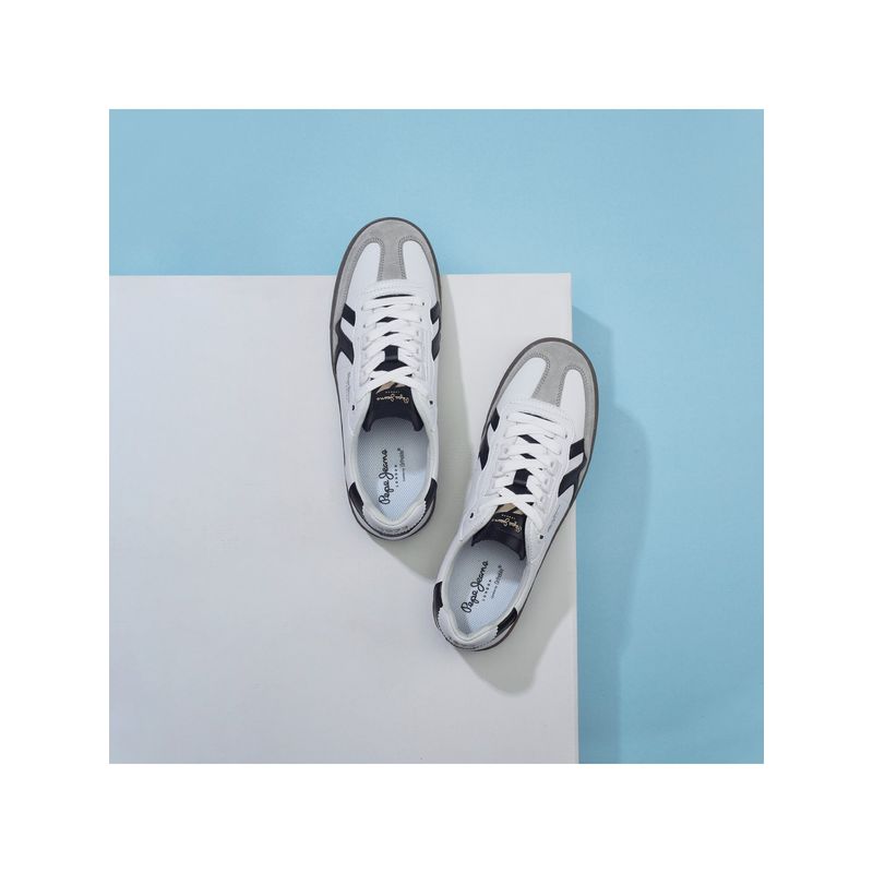 Pepe Jeans Men White Casual Sneakers (UK 8)