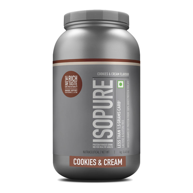 Isopure 100% Whey Isolate Protein - Cookies & Cream