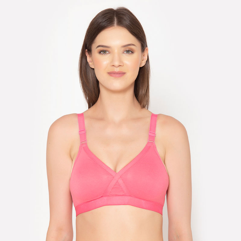 Groversons Paris Beauty X frame Cotton Rich Support Ultra Stretch M Frame Bra (36B)