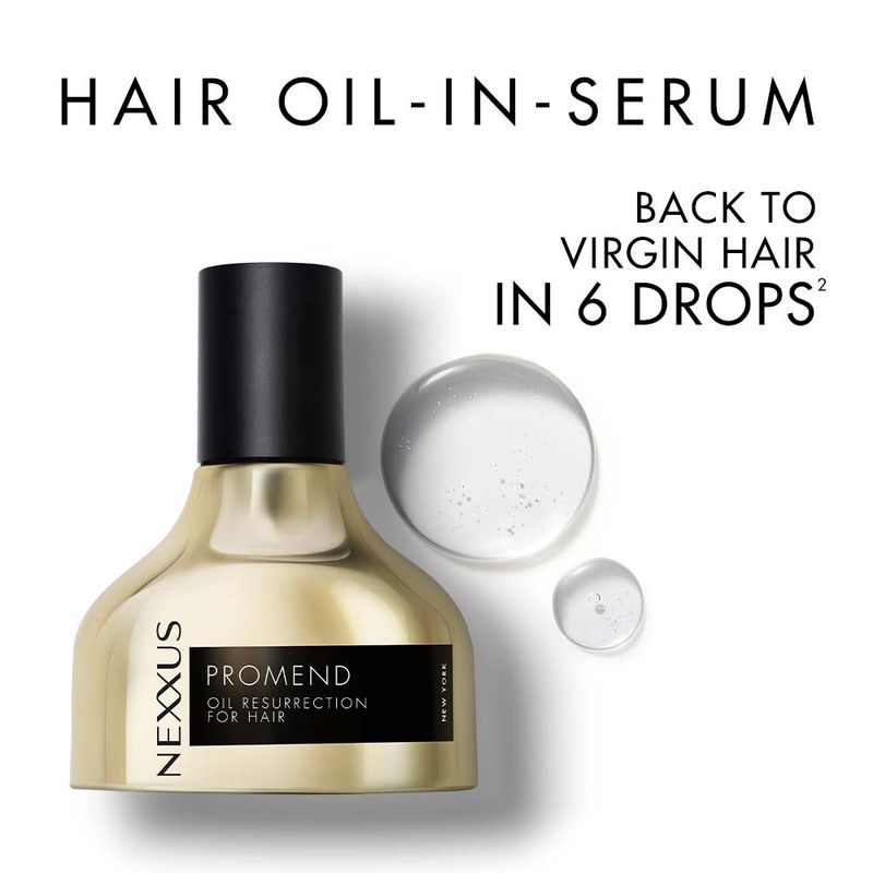 Nexxus Promend Oil Resurrection Hair Serum, Bond Repair & Frizz Reduction