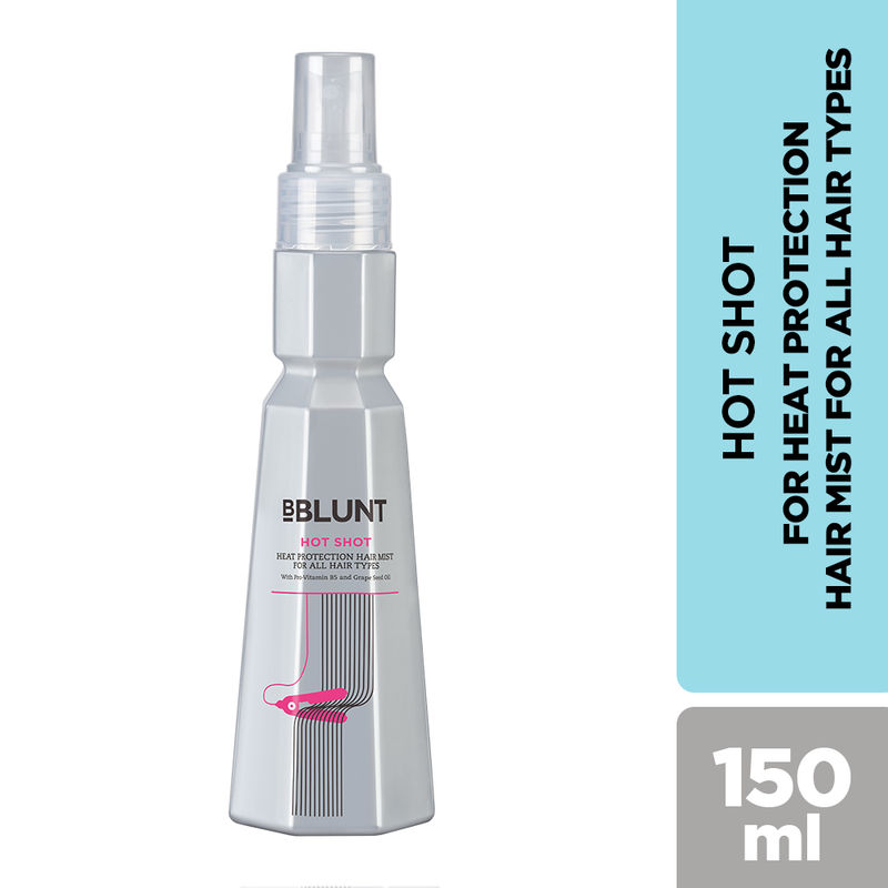 Bblunt Hot Shot Heat Protection Hair Mist Buy Bblunt Hot Shot Heat Protection Hair Mist Online At Best Price In India Nykaaman Sun protection is a must for your skin and your hair. bblunt hot shot heat protection hair mist