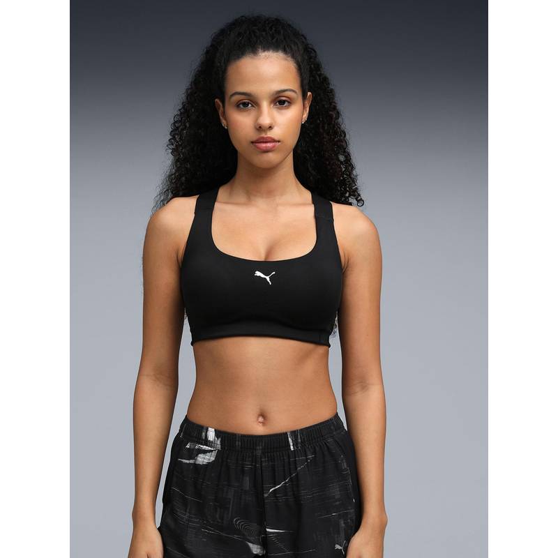Puma 4Keeps Womens Adjustable Athlete Bra - Black (XL)