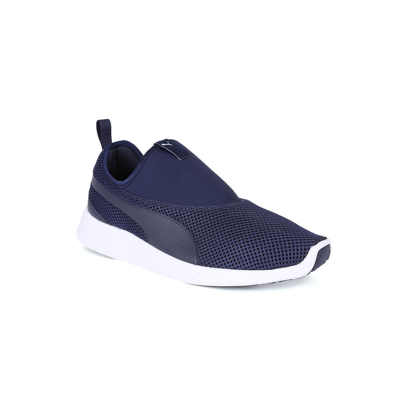 Puma ST Trainer Evo V2 Slip On Peacoat Unisex Casual Shoes Blue 9