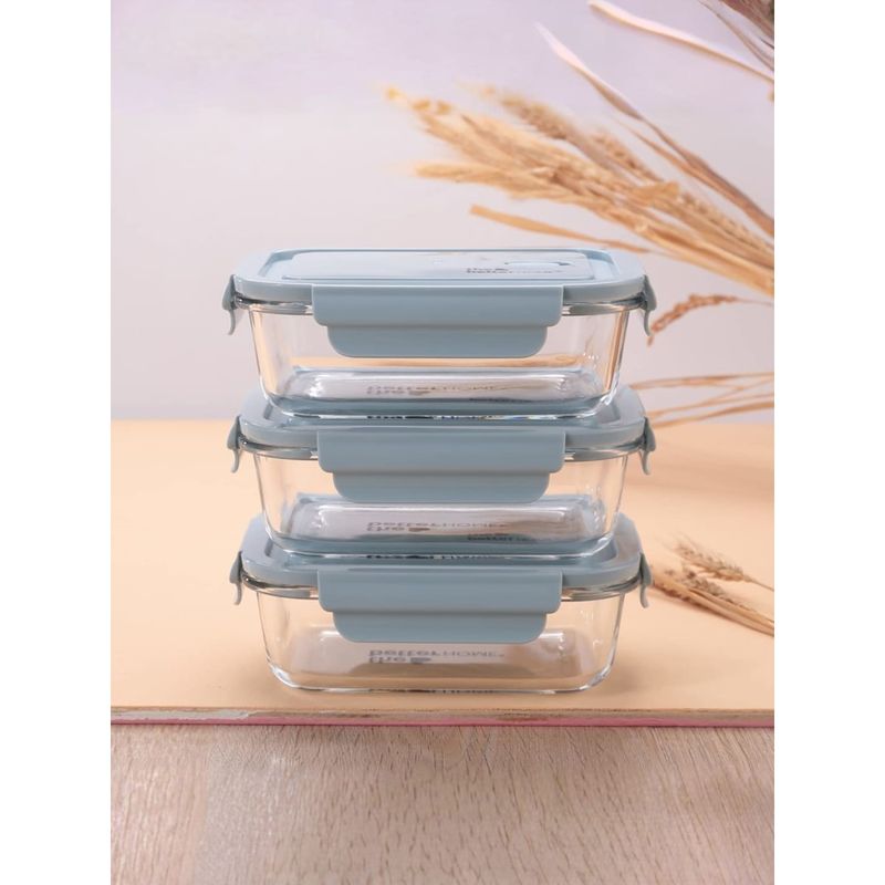 Buy the better HOME Borosilicate Food Containers (Pack of 3) Online