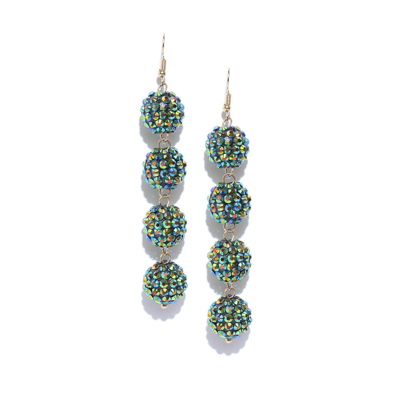 Disco ball drop earrings Clearance
