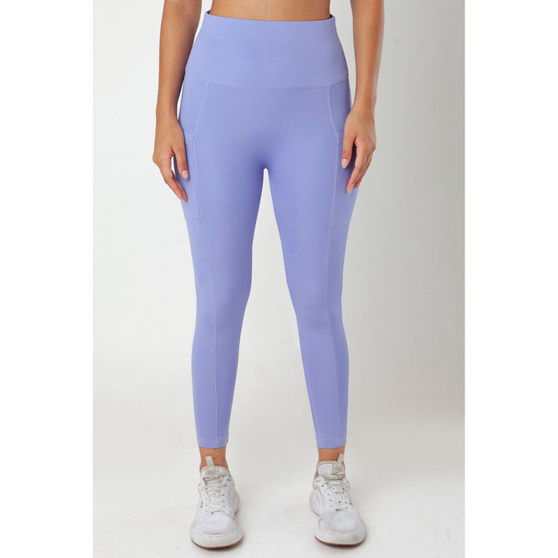 The Fit Theory Lavender High Waisted Leggings Squat-Proof (M)