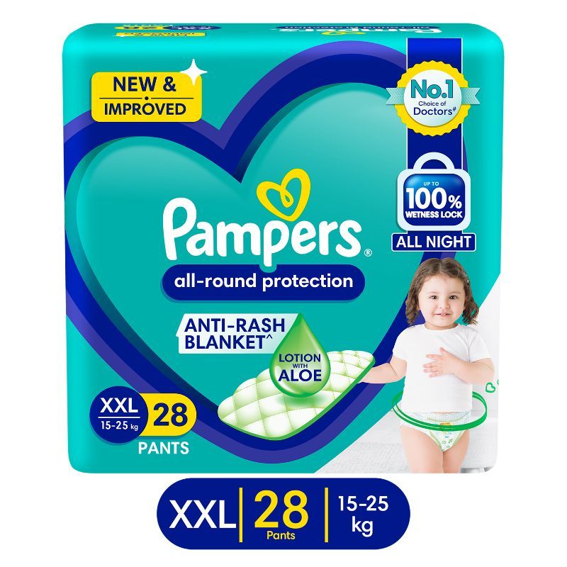 Pampers New Diapers Pants XXL - 28 Pack
