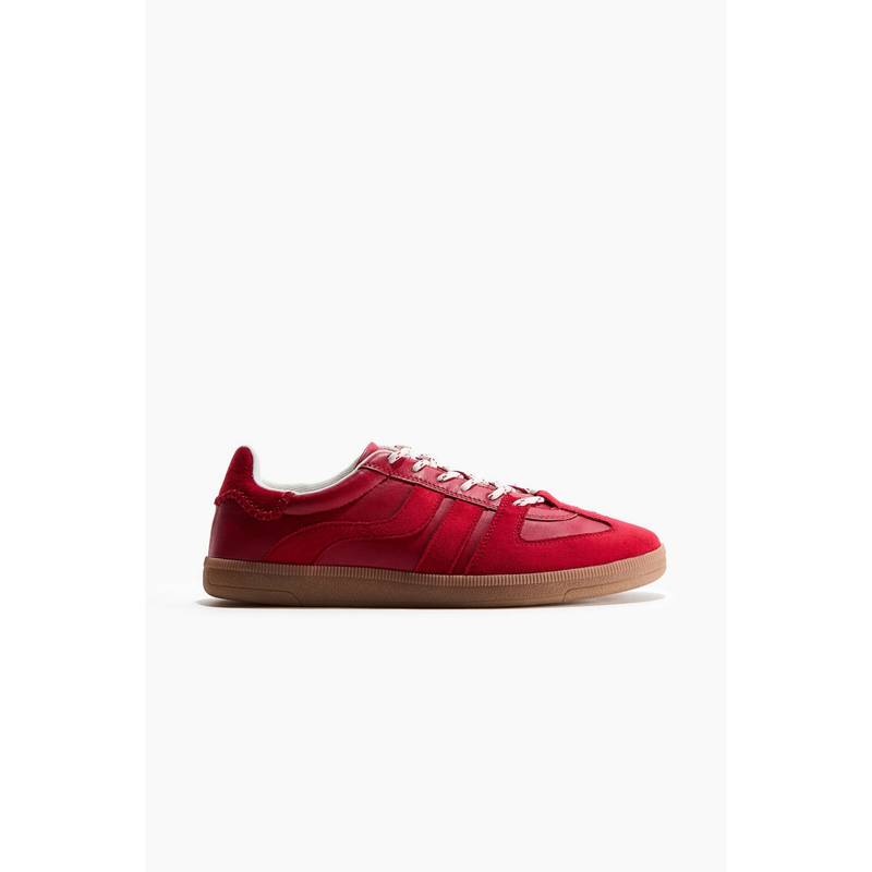 H&M Women Red Trainers Shoes (UK 2)