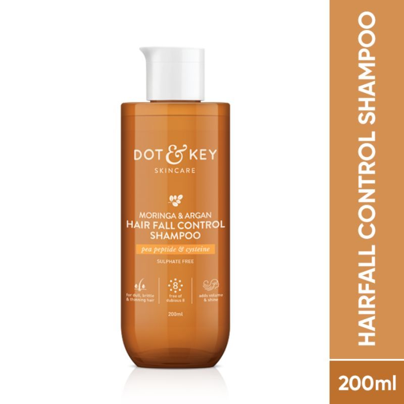 Dot & Key Argan Oil Hairfall Control Shampoo With Moringa & Keratin For Dry Hair