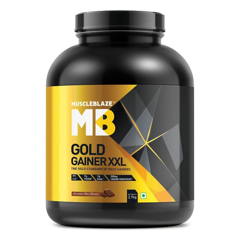 MuscleBlaze Gold Gainer XXL - Chocolate Bliss