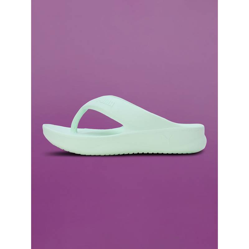Puma Wave Flip Womens Green Flipflops (UK 6)