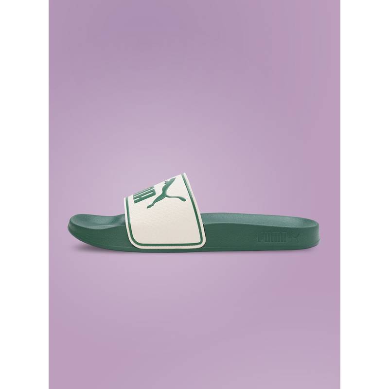 Puma Leadcat 2.0 Unisex Green Sliders (UK 9)