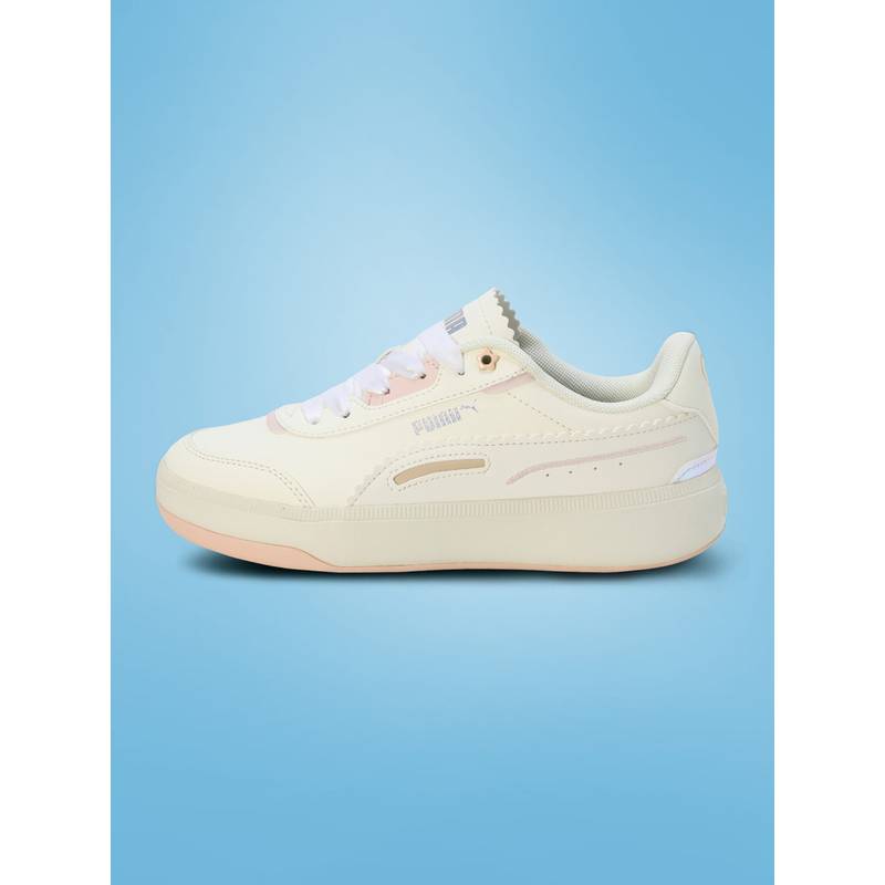 Puma Tori Pixie V1 Women Beige Sneakers (UK 5)