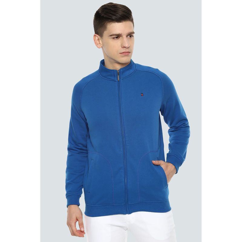 Louis Philippe Jeans Blue Sweatshirt (S)