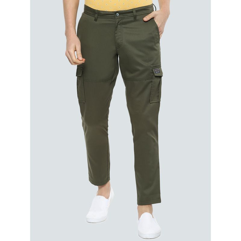 Louis Philippe Jeans Olive Trousers (34)