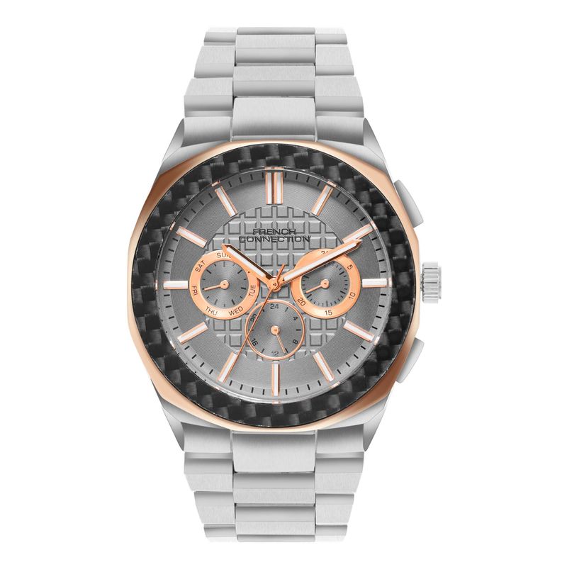 Buy French Connection Men Grey 7C Dial Multifunction Watch - FCH27SM (M ...