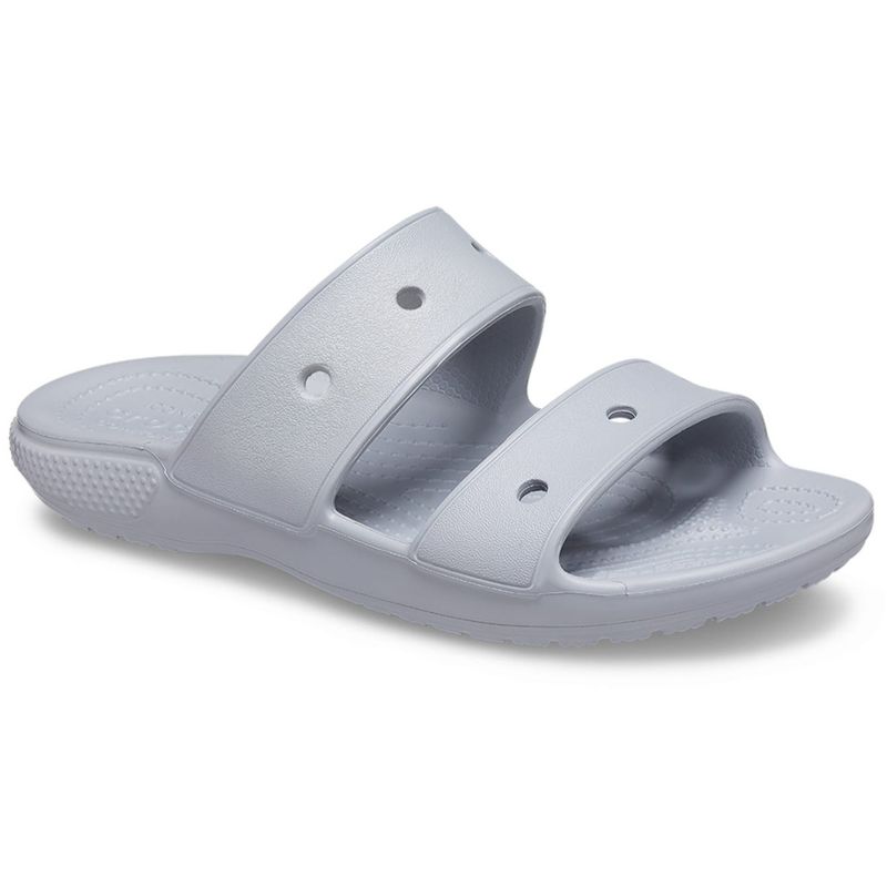 Grey croc sale sandals